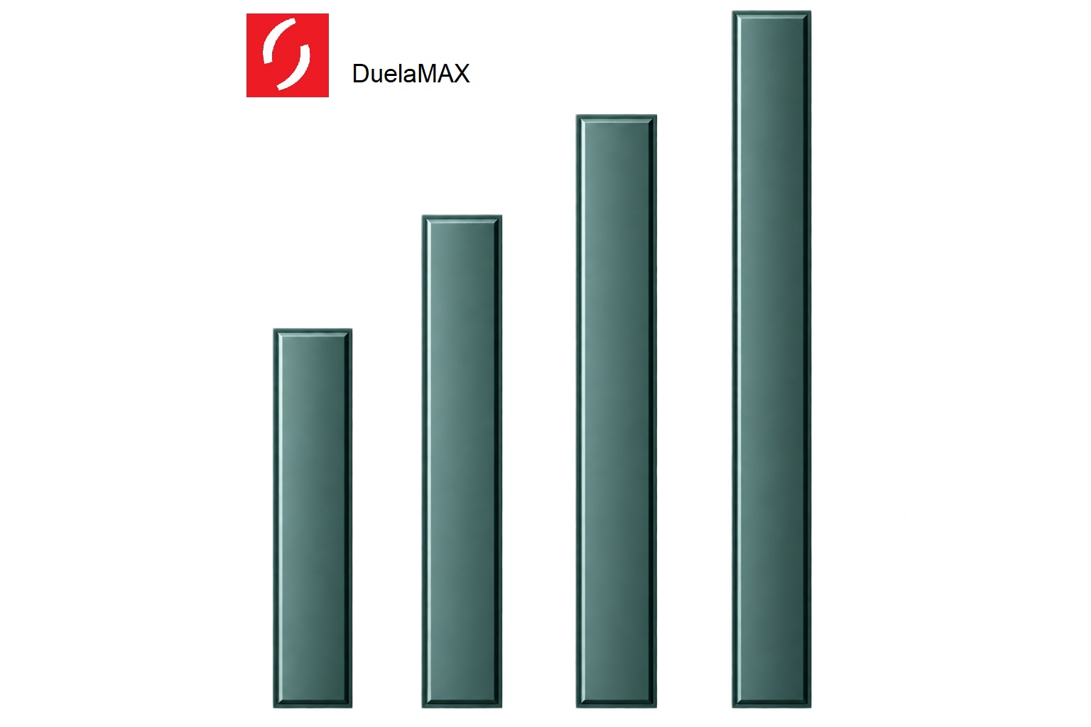 Paneles DuelaMAX en diferentes alturas